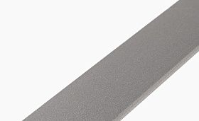 Порог (стык) Русский профиль Т-образный анодированный, 13*2700 мм, Серебро матовое